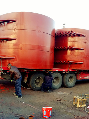 北京市華康中天_環(huán)保發(fā)往內蒙度豐鎮(zhèn)的高爐煤氣布袋除塵器